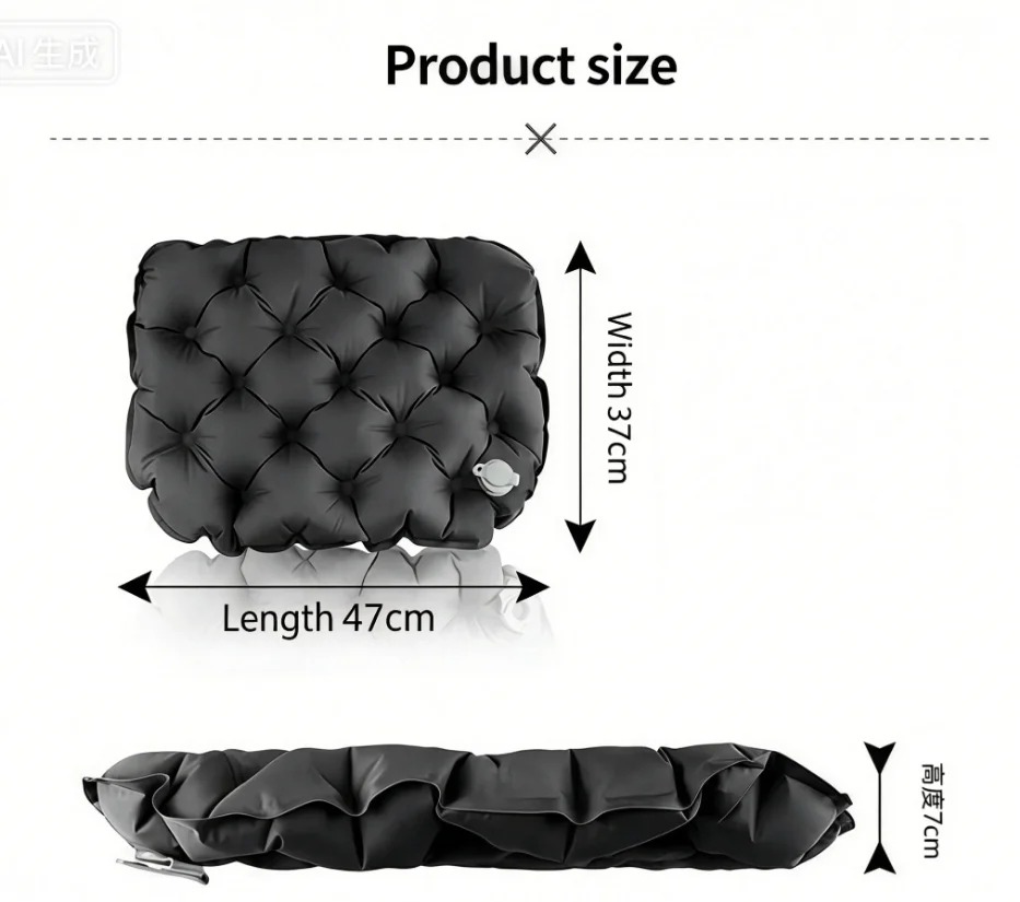 Przenośna Nadmuchiwana Poduszk – Outdoor Camping Rugs recenzja i cena