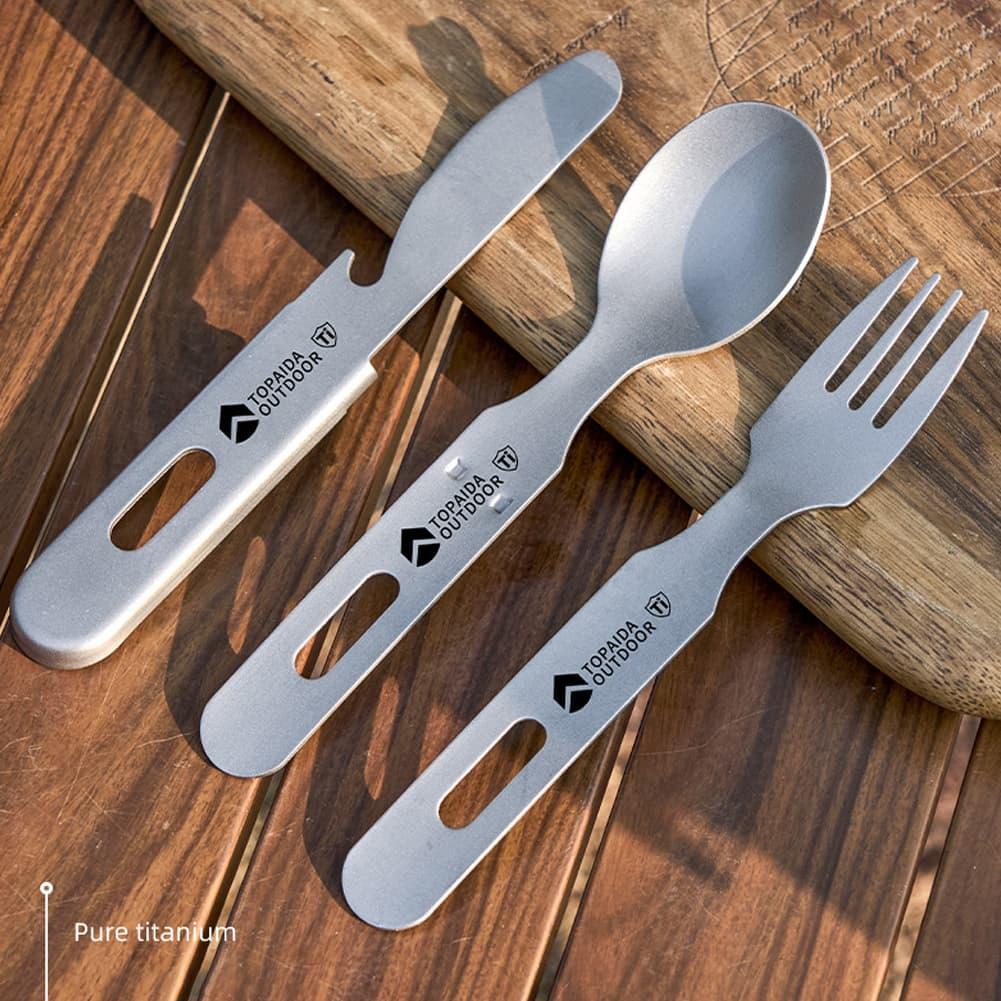Ultralekki tytanowy zestaw kem – Outdoor Camping Dining Set recenzja i cena