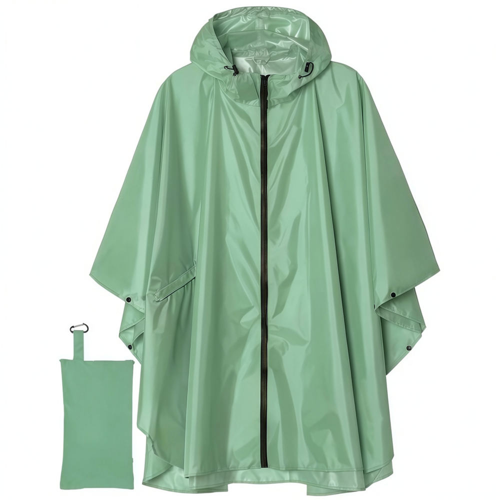 Wytrzymały, wodoodporny ponczo – Camping Rain Poncho recenzja i cena